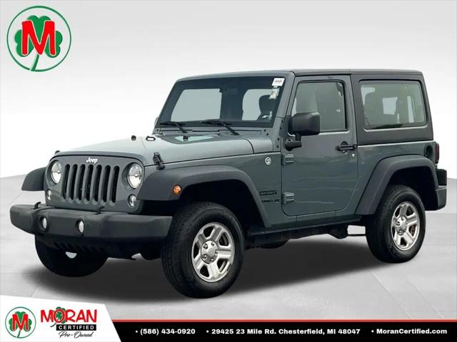 2015 Jeep Wrangler Sport for sale in Clinton Township, MI