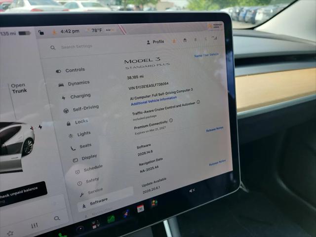 2020 Tesla Model 3 Standard Range Plus Rear-Wheel Drive
