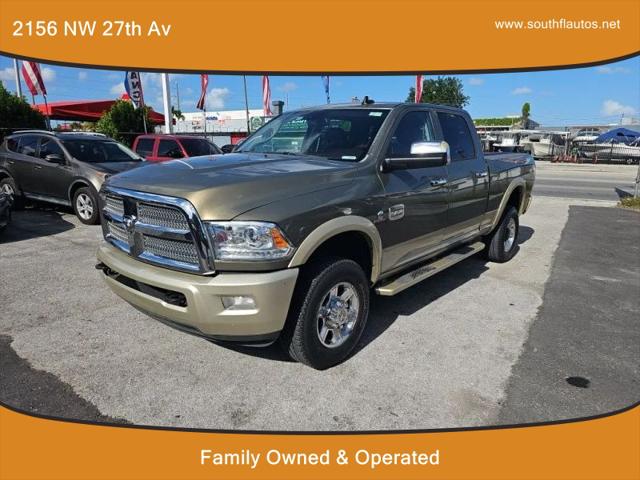 2013 Ram 2500 Laramie Longhorn for sale in Miami, FL