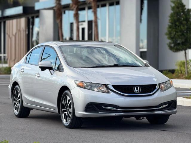 2015 Honda Civic EX for sale in Pompano Beach, FL