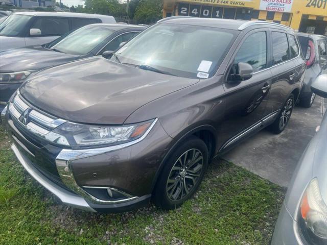 2017 Mitsubishi Outlander SEL for sale in Hollywood, FL