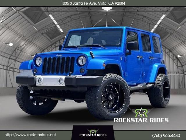 2015 Jeep Wrangler Unlimited Sahara for sale in Vista, CA