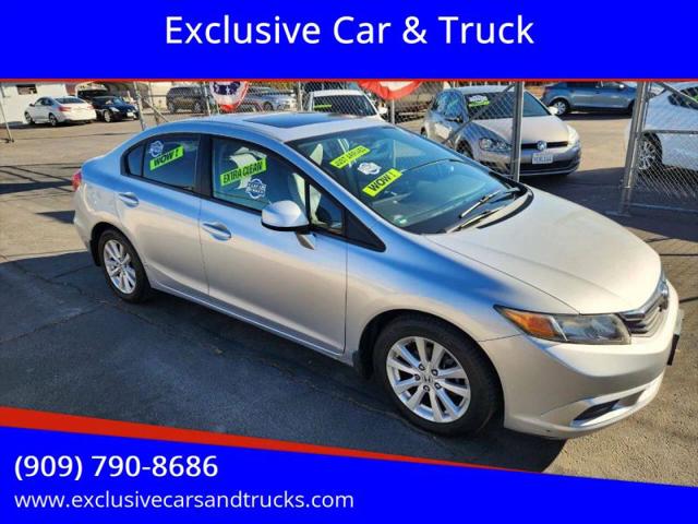 2012 Honda Civic EX-L for sale in Yucaipa, CA