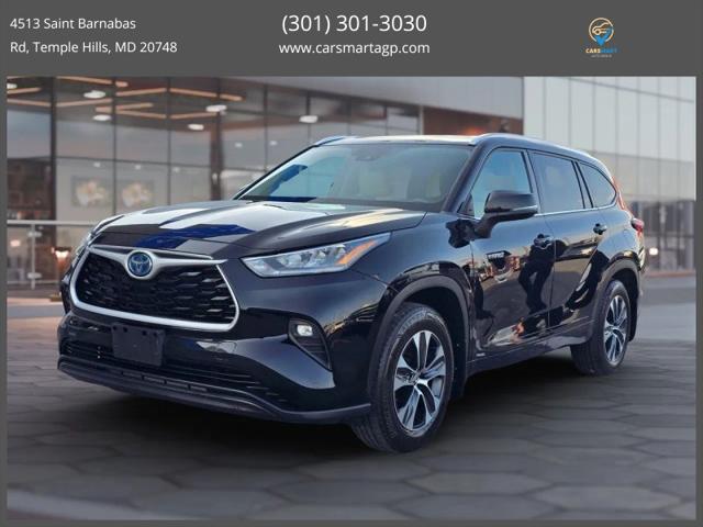 2020 Toyota Highlander Hybrid XLE for sale in Temple Hills, MD