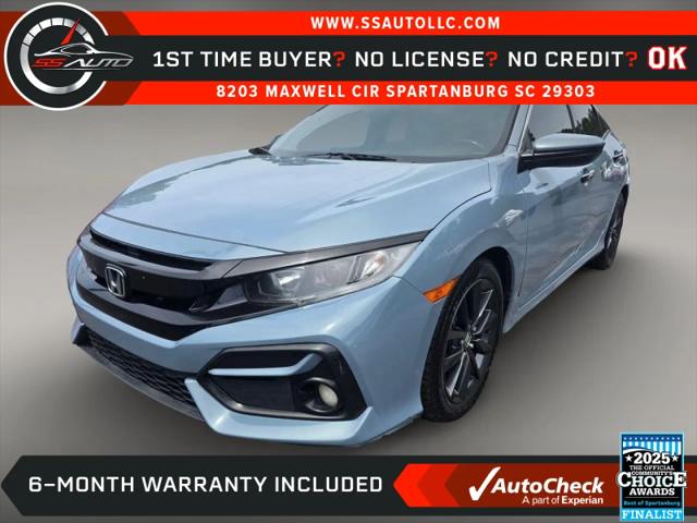 2021 Honda Civic EX for sale in Spartanburg, SC