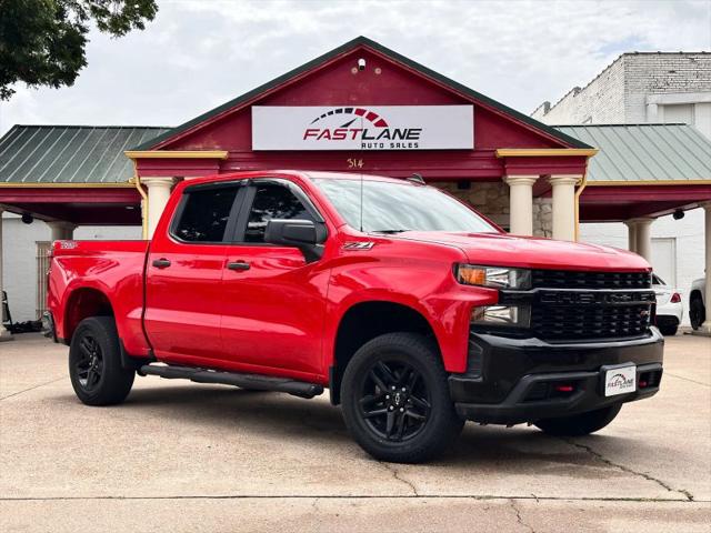 2021 Chevrolet Silverado 1500 4WD Crew Cab Short Bed Custom Trail Boss for sale in Waxahachie, TX