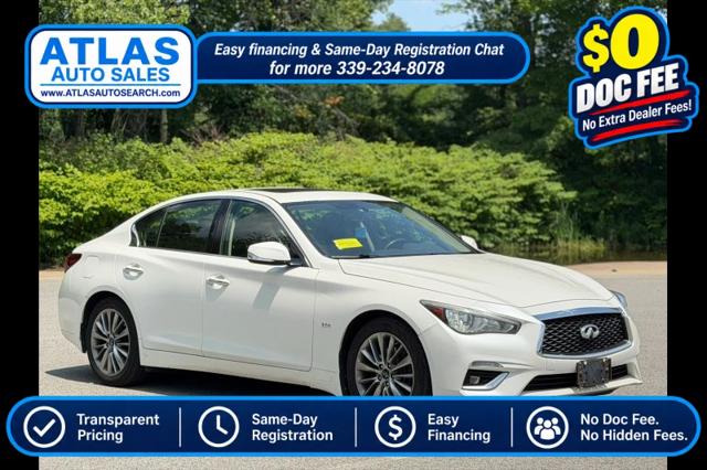 2018 INFINITI Q50 3.0t LUXE for sale in Billerica, MA