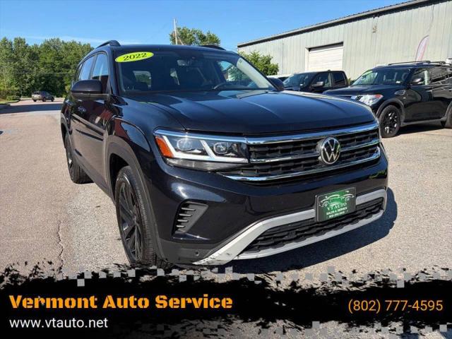 2022 Volkswagen Atlas 3.6L V6 SE w/Technology for sale in South Burlington, VT