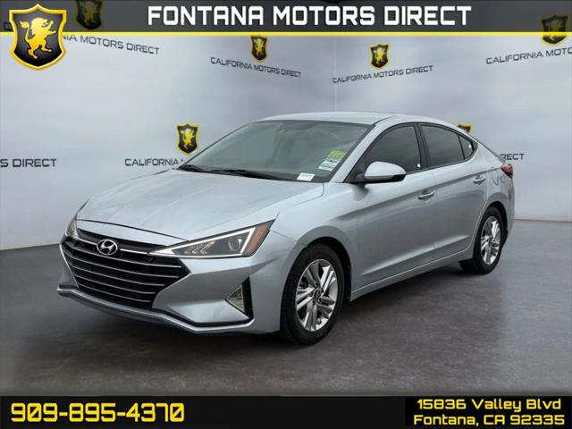 2020 Hyundai Elantra SEL for sale in Fontana, CA