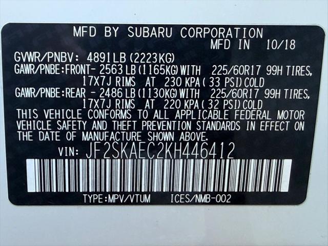 2019 Subaru Forester Premium
