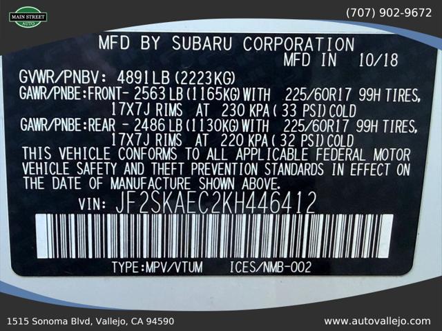 2019 Subaru Forester Premium