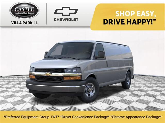 2026 Chevrolet Express Cargo Van 3500 Extended Wheelbase, WT, RWD for sale in Villa Park, IL