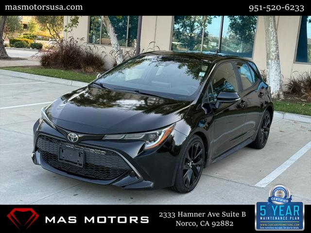 2020 Toyota Corolla SE Nightshade Edition for sale in Norco, CA