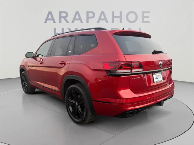 2023 Volkswagen Atlas 3.6L V6 SEL R-Line Black