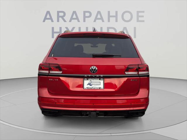 2023 Volkswagen Atlas 3.6L V6 SEL R-Line Black