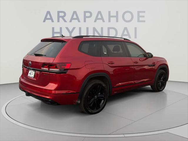 2023 Volkswagen Atlas 3.6L V6 SEL R-Line Black