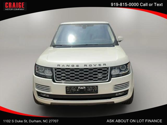 2017 Land Rover Range Rover 3.0L V6 Supercharged HSE for sale in Durham, NC