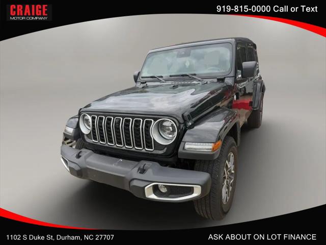 2024 Jeep Wrangler 4-Door Sahara 4x4 for sale in Durham, NC