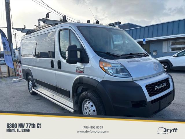 2019 Ram ProMaster Cargo Van Low Roof 136" WB for sale in Miami, FL
