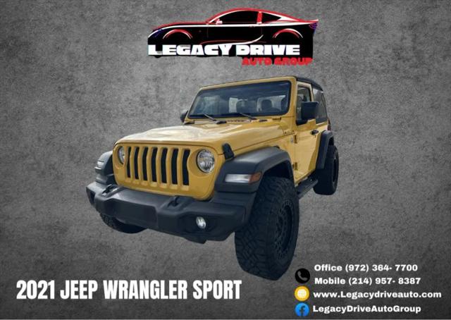 2021 Jeep Wrangler Sport 4x4 for sale in Dallas, TX