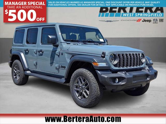2026 Jeep Wrangler 4-Door Sport S 4x4 for sale in West Springfield, MA