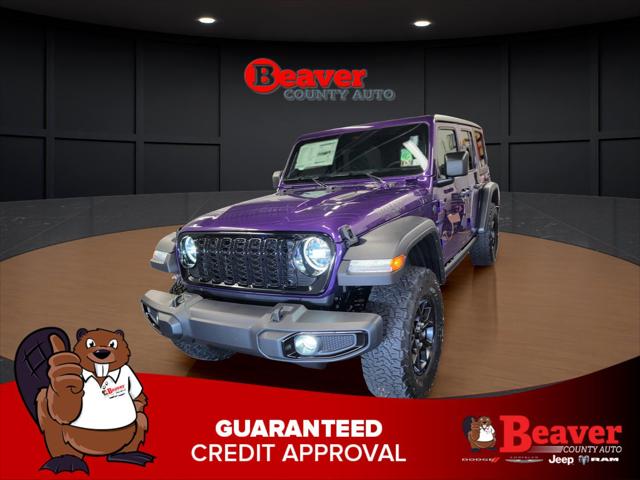 2026 Jeep Wrangler 4-Door Willys 4x4 for sale in Beaver Falls, PA