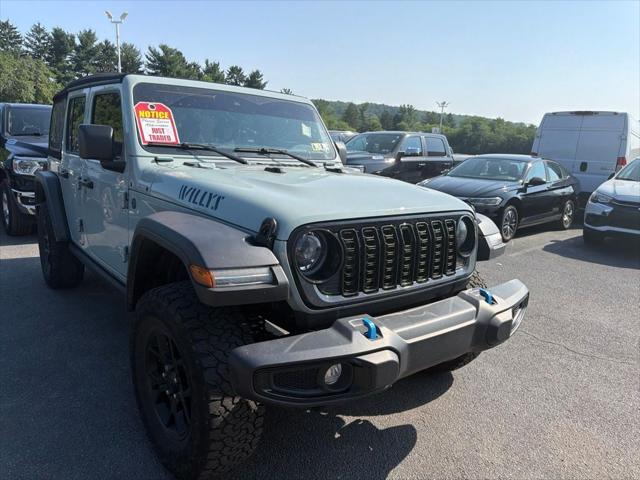 2024 Jeep Wrangler 4xe Willys 4xe 2024 Jeep Wrangler 4xe Willys 4xe