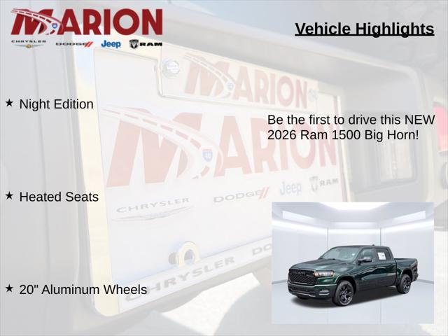 2026 Ram 1500 Big Horn Crew Cab 4x4 57 Box