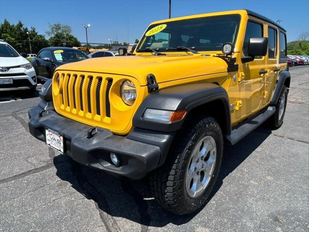 2018 Jeep Wrangler Unlimited Sport S 4x4 for sale in Manchester, CT