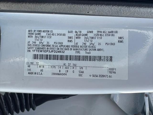 2018 Ford F-150 XL