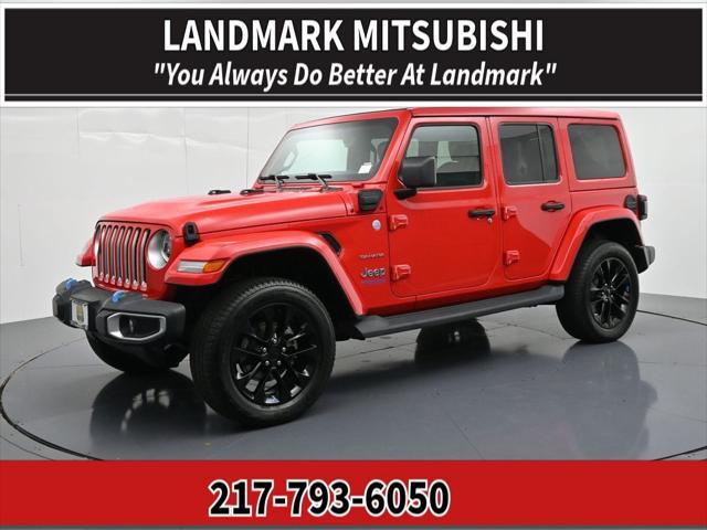 2022 Jeep Wrangler 4xe Unlimited Sahara 4x4 for sale in Springfield, IL