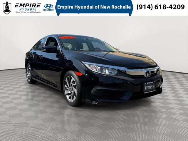 2016 Honda Civic EX for sale in NEW ROCHELLE, NY