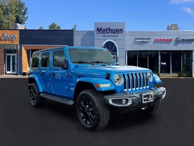 2022 Jeep Wrangler 4xe Unlimited Sahara 4x4 for sale in Methuen, MA