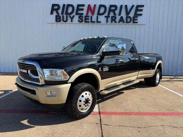 2017 Ram 3500 Laramie Longhorn Crew Cab 4x4 8' Box for sale in McKinney, TX