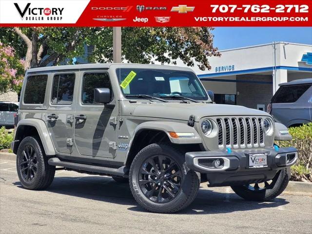 2023 Jeep Wrangler 4xe Sahara 4x4 for sale in Petaluma, CA
