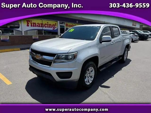 2020 Chevrolet Colorado 4WD Crew Cab Short Box LT for sale in Denver, CO