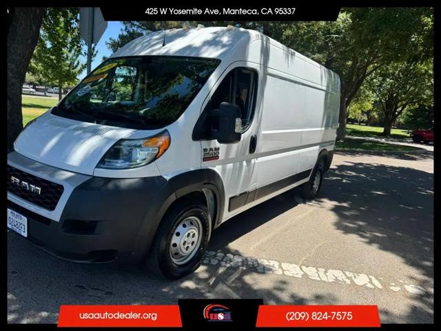 2021 Ram ProMaster 2500 Cargo Van High Roof 159" WB for sale in Manteca, CA