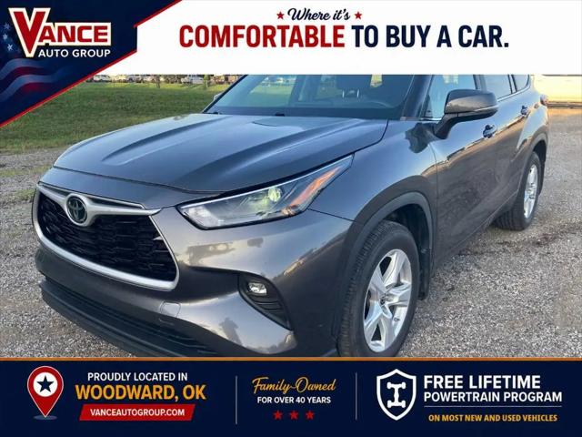 2023 Toyota Highlander LE for sale in Guthrie, OK