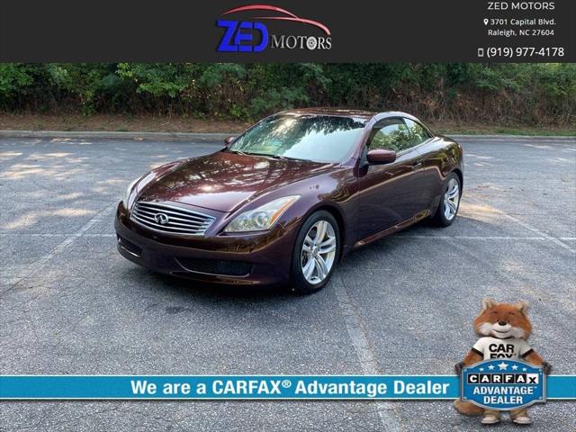 2010 INFINITI G37 Base 2dr Convertible for sale in Raleigh, NC