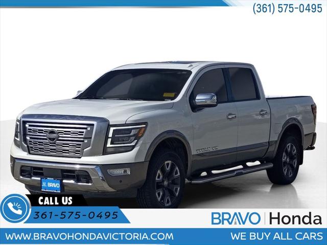 2020 Nissan Titan Crew Cab Platinum Reserve 4x4 for sale in Victoria , TX