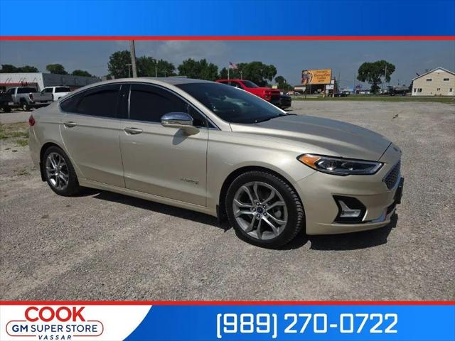 2019 Ford Fusion Hybrid Titanium for sale in Vassar, MI