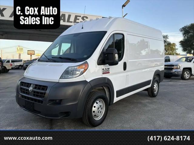 2018 Ram ProMaster 2500 Cargo Van High Roof 136" WB for sale in Joplin, MO