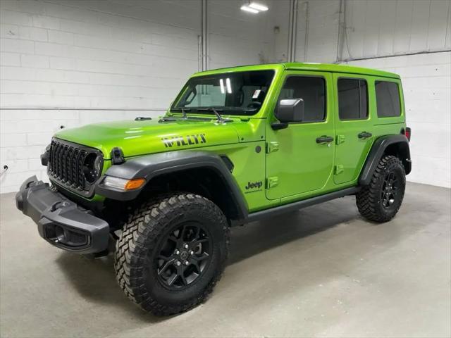 2025 Jeep Wrangler 4-Door Willys 4x4 for sale in Mansfield Center, CT