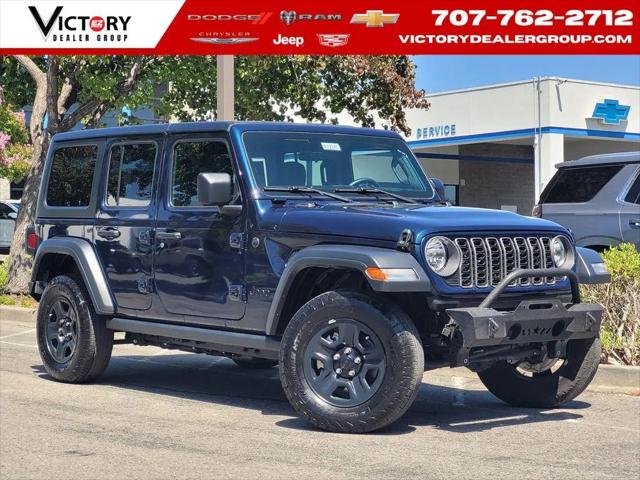 2025 Jeep Wrangler 4-Door Sport 4x4 for sale in Petaluma, CA