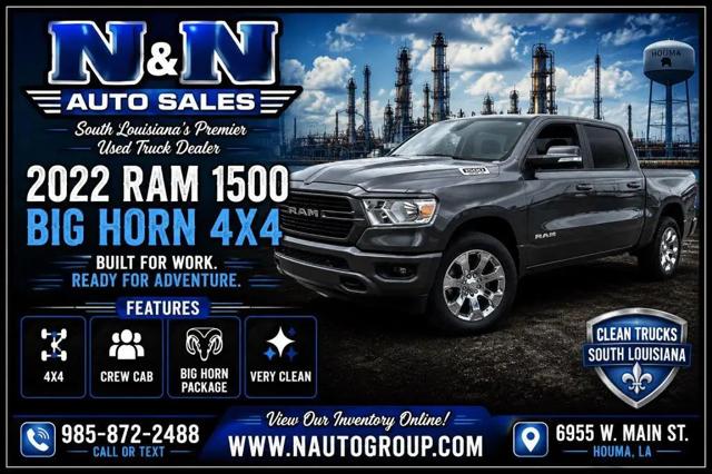 2022 Ram 1500 Big Horn Crew Cab 4x4 5'7" Box for sale in Houma, LA