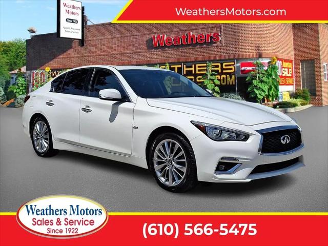 2018 INFINITI Q50 2.0t LUXE for sale in Media, PA