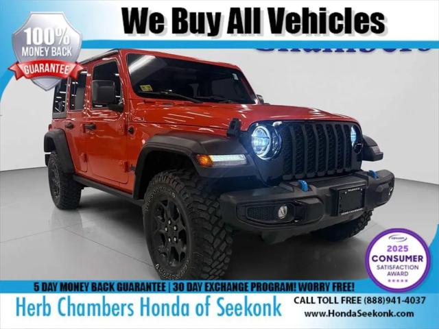 2023 Jeep Wrangler 4xe 4x4 for sale in Seekonk, MA