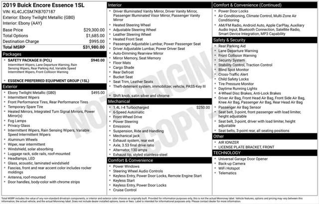 2019 Buick Encore FWD Essence for sale in White Plains, NY