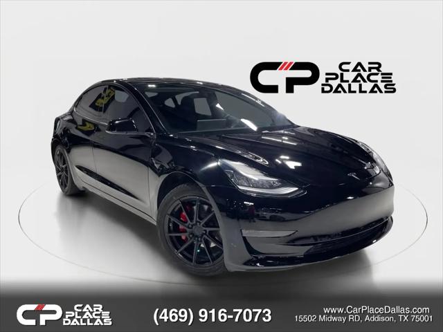 2020 Tesla Model 3 Standard Range Rear-Wheel Drive for sale in Addison, TX