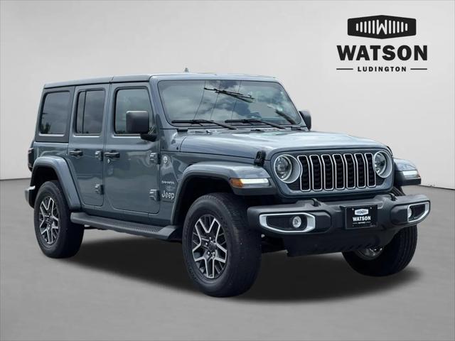 2024 Jeep Wrangler 4-Door Sahara for sale in Ludington, MI